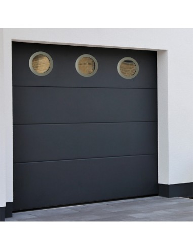Porte de Garage Sectionnelle Sur-Mesure - Premium